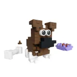 Конструктор Marioinex Mini Waffle POCKET PETS 907894 Боксёр 50 деталей арт. 907894 / Конструктор Мариоинекс — фото 5