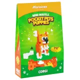 Конструктор Marioinex Mini Waffle POCKET PETS 907870 Вельш-корги пемброк 49 деталей арт. 907870 / Конструктор Мариоинекс — фото 1