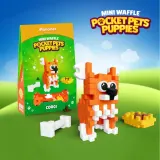 Конструктор Marioinex Mini Waffle POCKET PETS 907870 Вельш-корги пемброк 49 деталей арт. 907870 / Конструктор Мариоинекс — фото 3