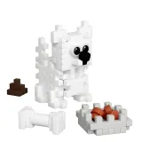 Конструктор Marioinex Mini Waffle POCKET PETS 907863 Вест-хайленд-уайт-терьер 49 деталей арт. 907863 / Конструктор Мариоинекс — фото 2