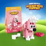 Конструктор Marioinex Mini Waffle POCKET PETS 907856 Пудель 47 деталей арт. 907856 / Конструктор Мариоинекс — фото 3