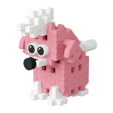 Конструктор Marioinex Mini Waffle POCKET PETS 907856 Пудель 47 деталей арт. 907856 / Конструктор Мариоинекс — фото 4