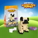 Конструктор Marioinex Mini Waffle POCKET PETS 907849 Мопс 42 деталей арт. 907849 / Конструктор Мариоинекс — фото 3