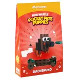 Конструктор Marioinex Mini Waffle POCKET PETS 907832 Такса 43 деталей арт. 907832 / Конструктор Мариоинекс — фото 1
