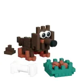 Конструктор Marioinex Mini Waffle POCKET PETS 907832 Такса 43 деталей арт. 907832 / Конструктор Мариоинекс — фото 2