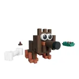Конструктор Marioinex Mini Waffle POCKET PETS 907832 Такса 43 деталей арт. 907832 / Конструктор Мариоинекс — фото 5