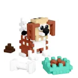 Конструктор Marioinex Mini Waffle POCKET PETS 907825 Бигль 46 деталей арт. 907825 / Конструктор Мариоинекс — фото 2