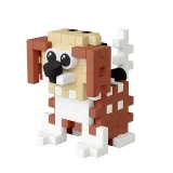 Конструктор Marioinex Mini Waffle POCKET PETS 907825 Бигль 46 деталей арт. 907825 / Конструктор Мариоинекс — фото 4