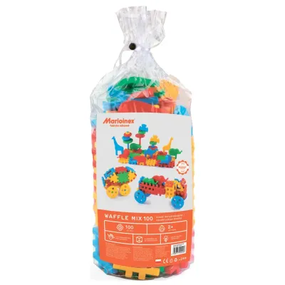 Конструктор Marioinex Waffle MIX 900208 100 деталей арт. 900208 / Конструктор Мариоинекс