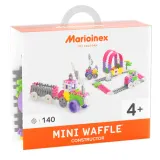 Конструктор Marioinex Mini Waffle 902837 140 деталей розовый арт. 902837 / Конструктор Мариоинекс — фото 1
