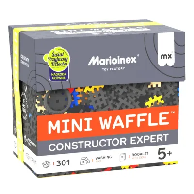 Конструктор Marioinex Mini Waffle EXPERT 904039 301 деталь арт. 904039 / Конструктор Мариоинекс