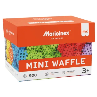 Конструктор Marioinex Mini Waffle 902141 500 деталей арт. 902141 / Конструктор Мариоинекс
