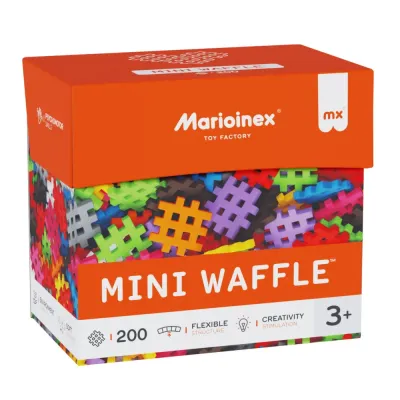 Конструктор Marioinex Mini Waffle 908297 200 деталей арт. 908297 / Конструктор Мариоинекс
