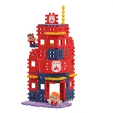 Конструктор Marioinex Mini Waffle CITY 906279 Пожарное депо 280 деталей арт. 906279 / Конструктор Мариоинекс — фото 3