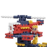 Конструктор Marioinex Mini Waffle CITY 906279 Пожарное депо 280 деталей арт. 906279 / Конструктор Мариоинекс — фото 7
