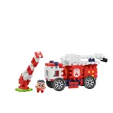 Конструктор Marioinex Mini Waffle CITY 906279 Пожарное депо 280 деталей арт. 906279 / Конструктор Мариоинекс — фото 8