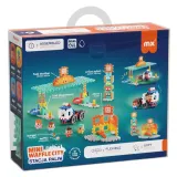 Конструктор Marioinex Mini Waffle CITY 906996 Заправочная станция 148 деталей арт. 906996 / Конструктор Мариоинекс — фото 3