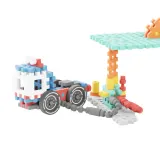 Конструктор Marioinex Mini Waffle CITY 906996 Заправочная станция 148 деталей арт. 906996 / Конструктор Мариоинекс — фото 5