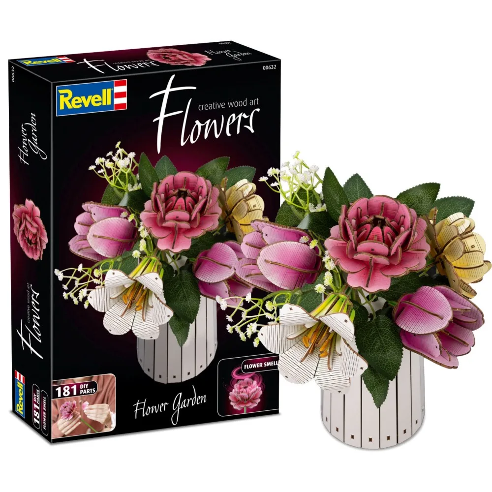 Конструктор-букет Revell Flowers Flower Garden 00632 181 элемент 00632