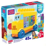 Конструктор Mega Bloks JKG34 Автобус Строй и учись 45 деталей — фото 1