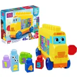 Конструктор Mega Bloks JKG34 Автобус Строй и учись 45 деталей — фото 2