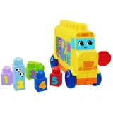 Конструктор Mega Bloks JKG34 Автобус Строй и учись 45 деталей — фото 3