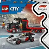 Конструктор LEGO City 60493 Грузовик F1 с болидом Audi F1 — фото 2