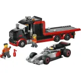 Конструктор LEGO City 60493 Грузовик F1 с болидом Audi F1 — фото 3