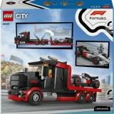 Конструктор LEGO City 60493 Грузовик F1 с болидом Audi F1 — фото 4