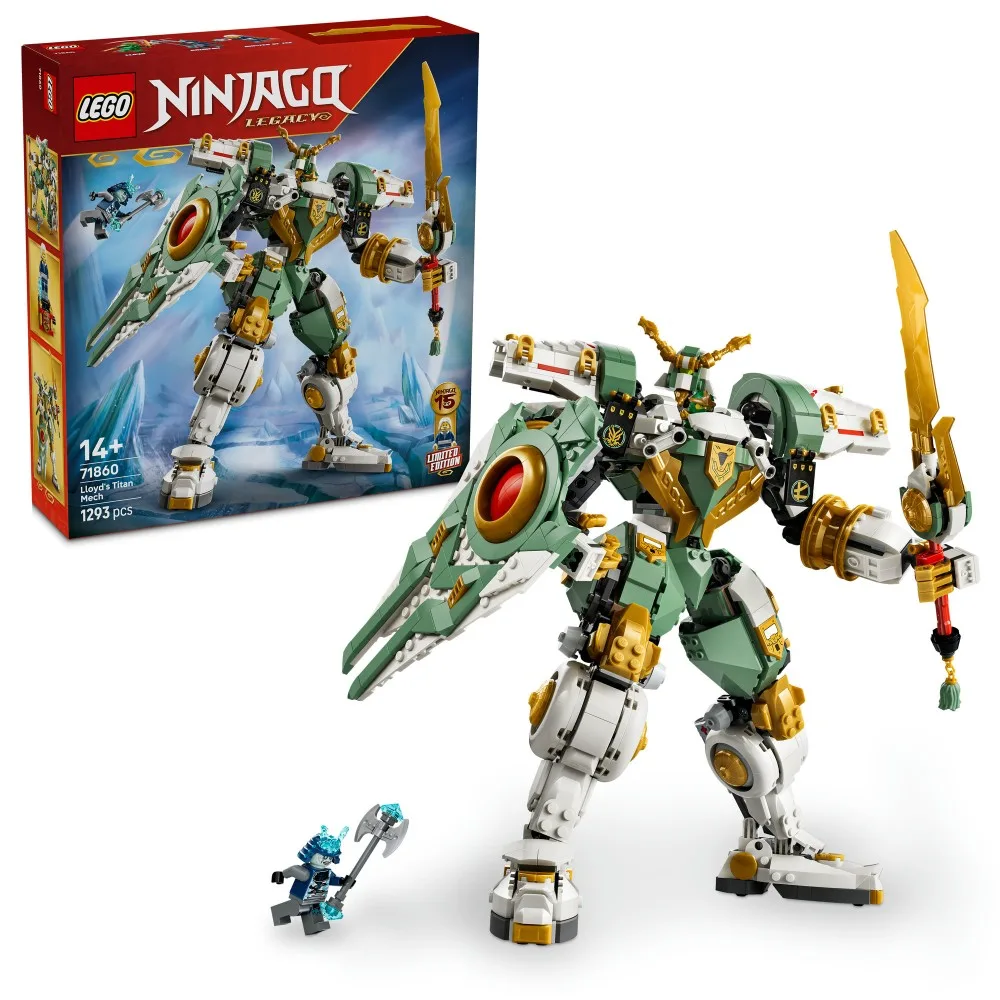 Конструктор LEGO Ninjago 71860 Титановый мех Ллойда 15-летие