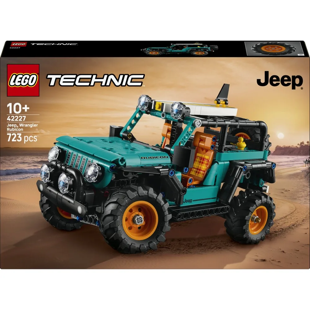Конструктор LEGO Technic Jeep Wrangler Rubicon 42227