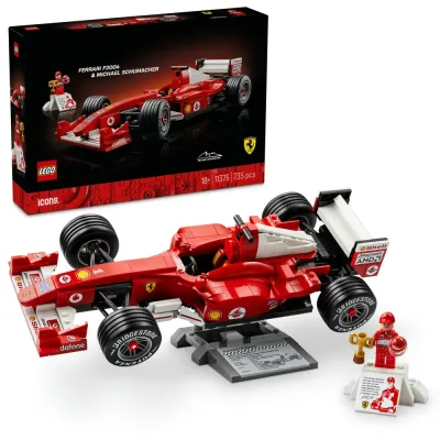 Конструктор LEGO Icons Ferrari F 113752004 и Михаэль Шумахер