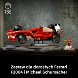 Конструктор LEGO Icons Ferrari F 113752004 и Михаэль Шумахер — фото 8