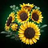 LEGO Botanicals - Букет подсолнухов 11502 — фото 7