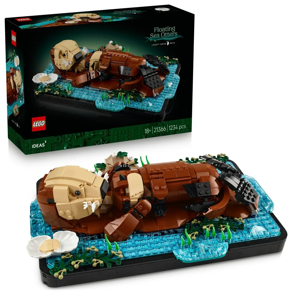 Конструктор LEGO Ideas 21366 Плавающие выдры