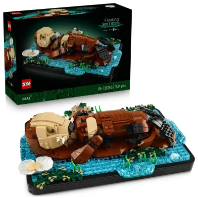 Конструктор LEGO Ideas 21366 Плавающие выдры