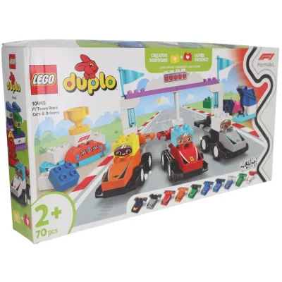 Конструктор LEGO DUPLO Town 10445 Болиды и гонщики Ф1