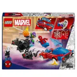 OUTLET LEGO Marvel Super Heroes - Гоночный автомобиль Спайдер-Мэна и Зеленого Гоблина 76279 — фото 7