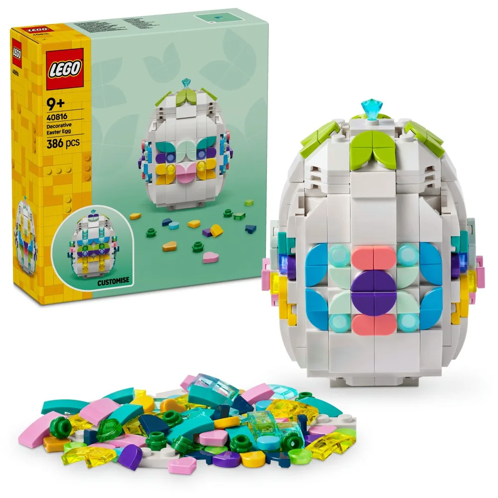Конструктор LEGO Icons 40816 Декоративное пасхальное яйцо