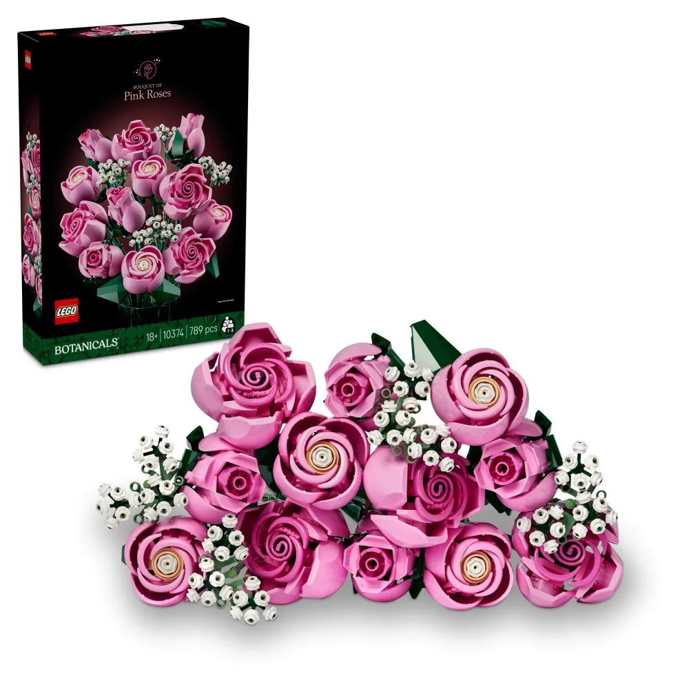 LEGO Botanicals - Букет розовых роз 10374