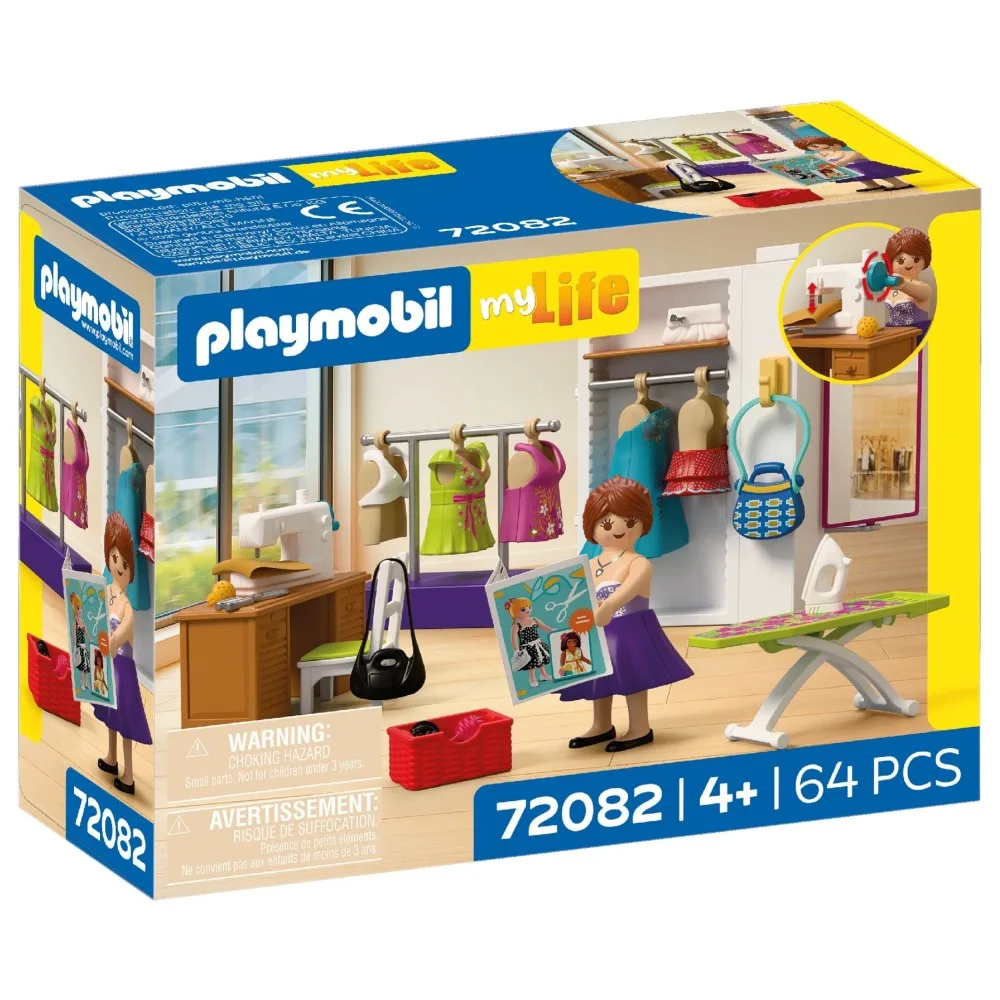 Playmobil 72082 my Life Креативный модельер 64 детали