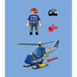 Игровой набор Playmobil 72080 Полицейский вертолёт с радаром City Action 72080 28 деталей — фото 3
