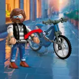 Игровой набор Playmobil 72076 Кража велосипеда City Action 72076 11 деталей — фото 5