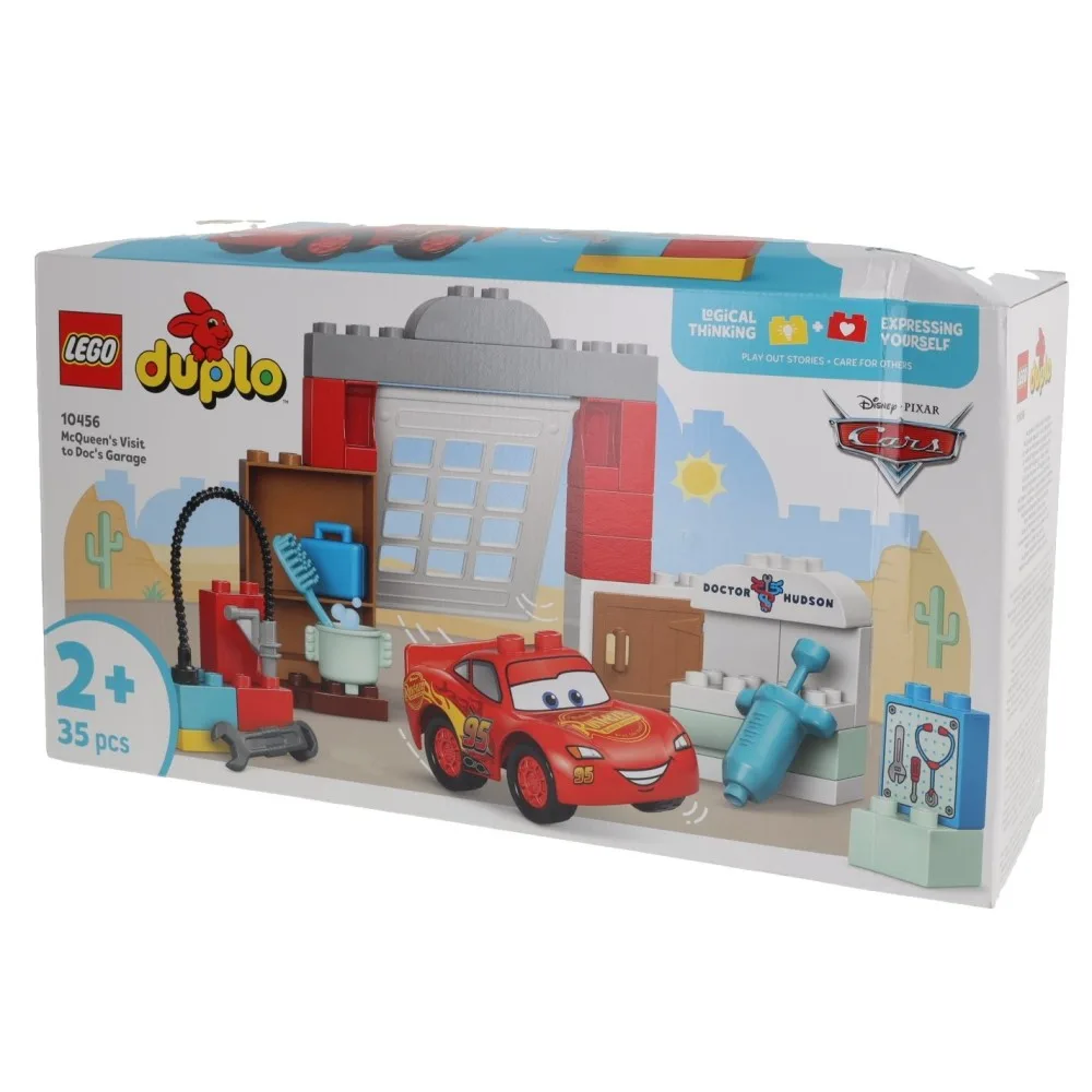 Конструктор LEGO DUPLO Disney 10456 Молния Маккуин в мастерской