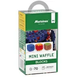 Конструктор Marioinex Mini Waffle GREEN BLOCKS 908198 70 деталей арт. 908198 / Конструктор Мариоинекс — фото 1