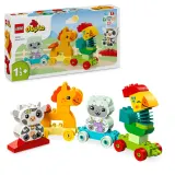 Конструктор LEGO DUPLO 10412 Первый поезд с животными — фото 5