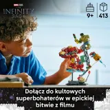 Конструктор LEGO Marvel 76343 Эпическая битва Халкбастер против Халка — фото 4