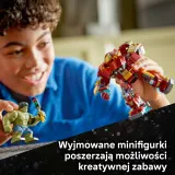 Конструктор LEGO Marvel 76343 Эпическая битва Халкбастер против Халка — фото 7
