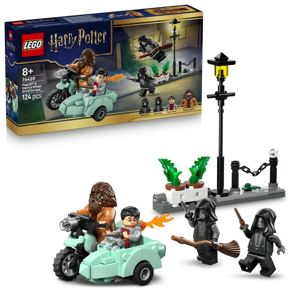Конструктор LEGO Harry Potter 76459 Побег Хагрида и Гарри с Тисовой улицы