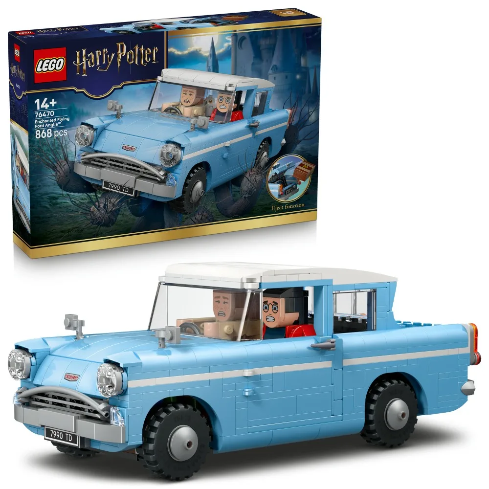 Конструктор LEGO Harry Potter 76470 Заколдованный летающий Ford Anglia